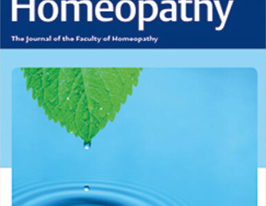 Un artículo de la AMHB seleccionado como uno de los más relevantes de la Revista Homeopathy de 2021 