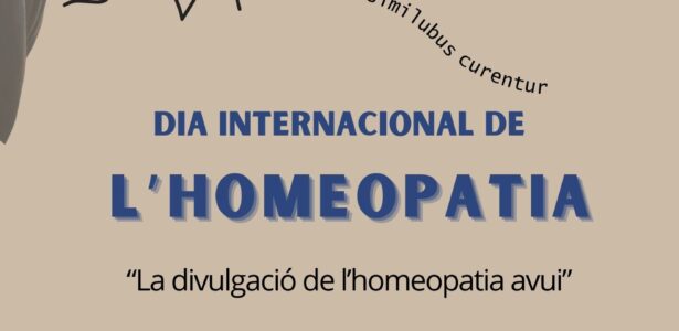 Dia Internacional de l’Homeopatia 10-04-24